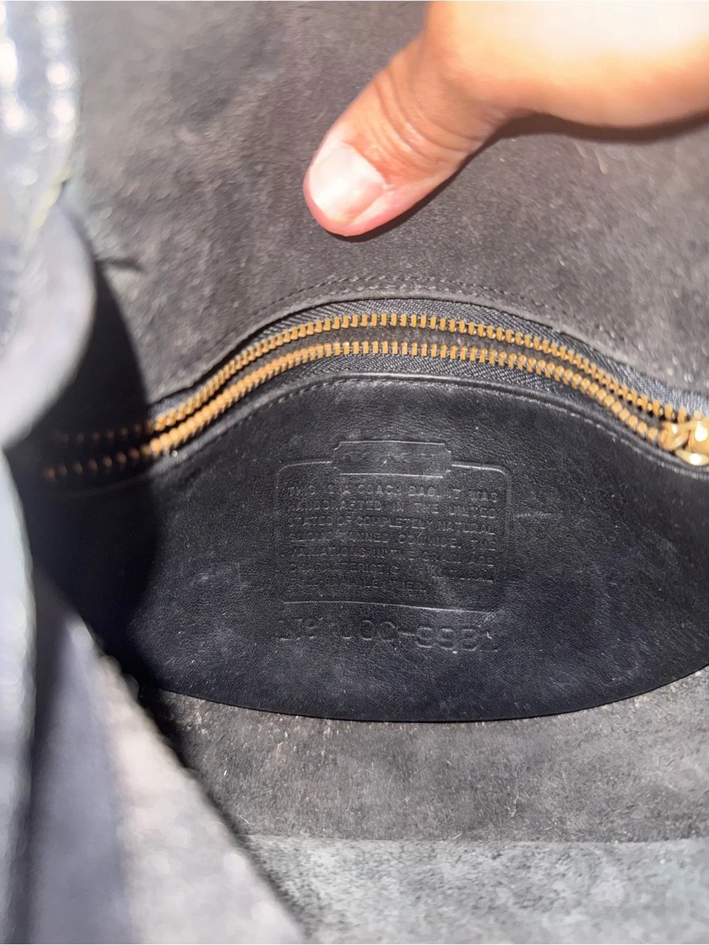 Vintage Coach Crossbody Bag